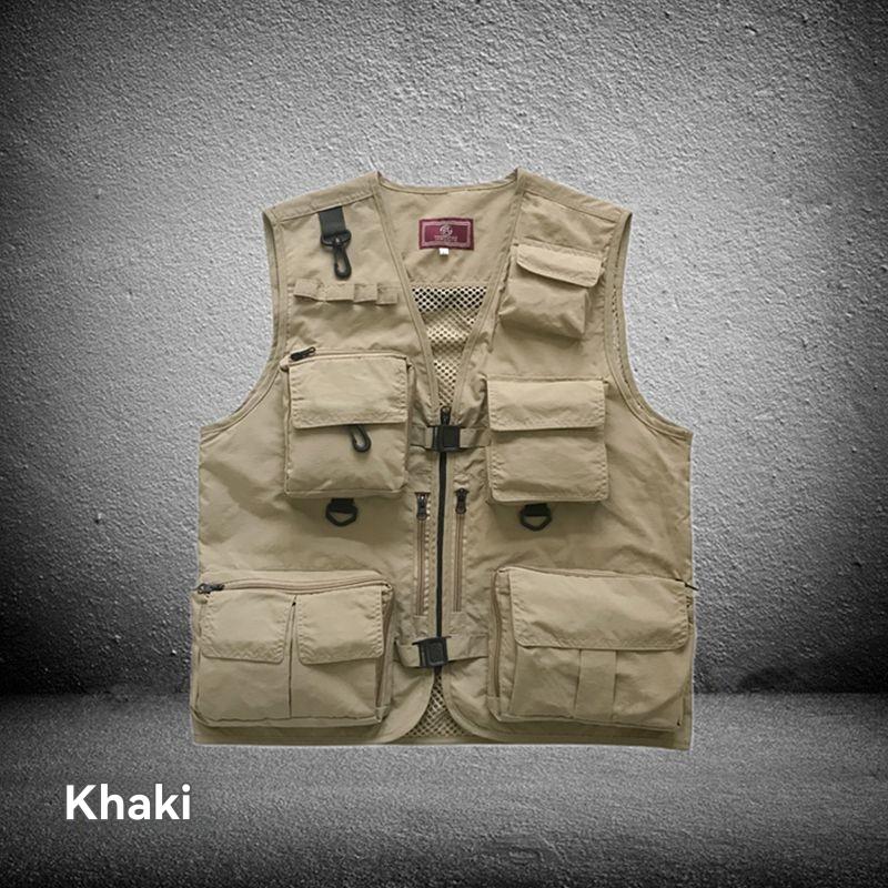 Kids Emerger Fishing Vest  |  Tops Clothing Anchor Gray