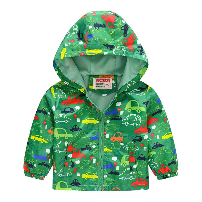 Kids Infants’ And Toddlers’ Discovery Rain Jacket, Print  |  Jackets & Vests Jackets & Vests Darkest Green Gator