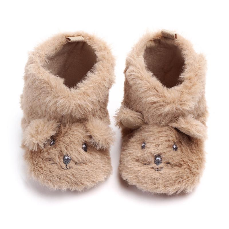 Kids Toddlers’ Animal Paws Slippers  |  Slippers Kids Brown Bear