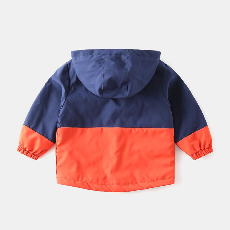 Kids Toddlers’ Discovery Rain Jacket, Colorblock  |  Toddler & Baby Dark Royal Blue