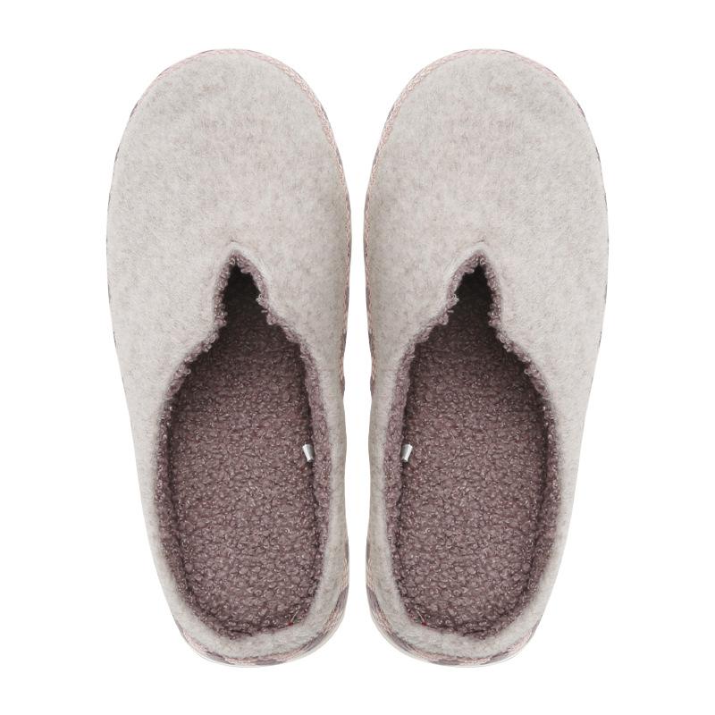 Mens Adults’ Glerups Wool Slipper, Shoe  |  Slippers Mens Charcoal