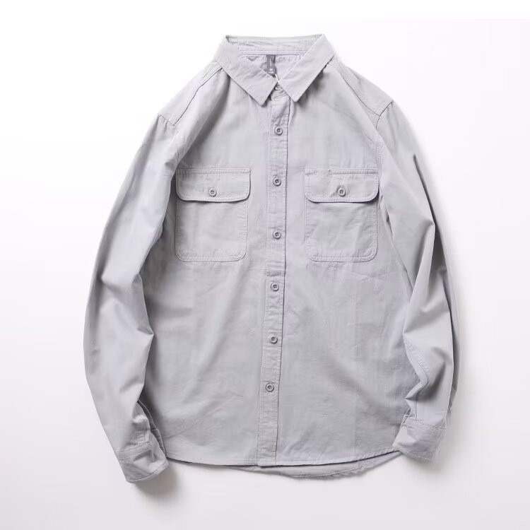 Mens Beanflex® Denim Shirt, Traditional Untucked Fit  |  Shirts Clothing Asphalt