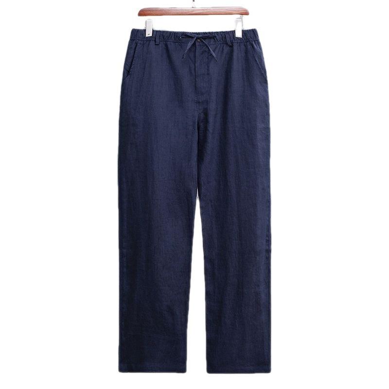 Mens Cotton Knit Pajamas, Sleep Pants  |  Sleepwear Clothing Currant Heather