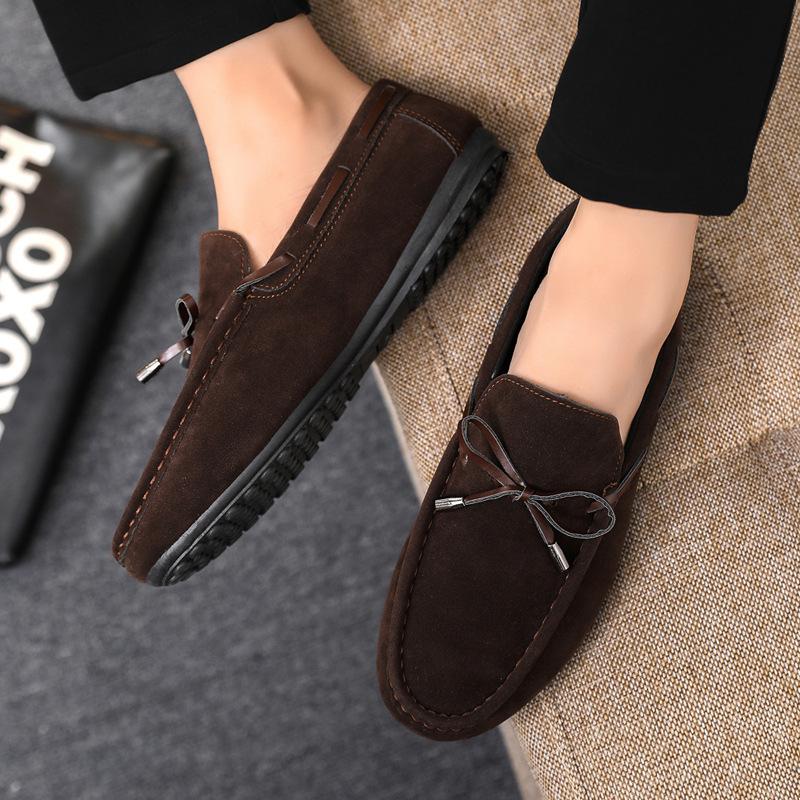 Mens Handsewn Slippers, Flannel-Lined  |  Slippers Mens Acorn