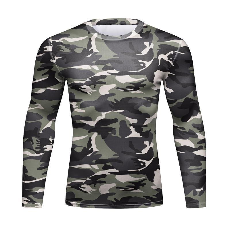 Mens Heavyweight Base Layer Crew Top, Print  |  Base Layers Base Layers Base Layers