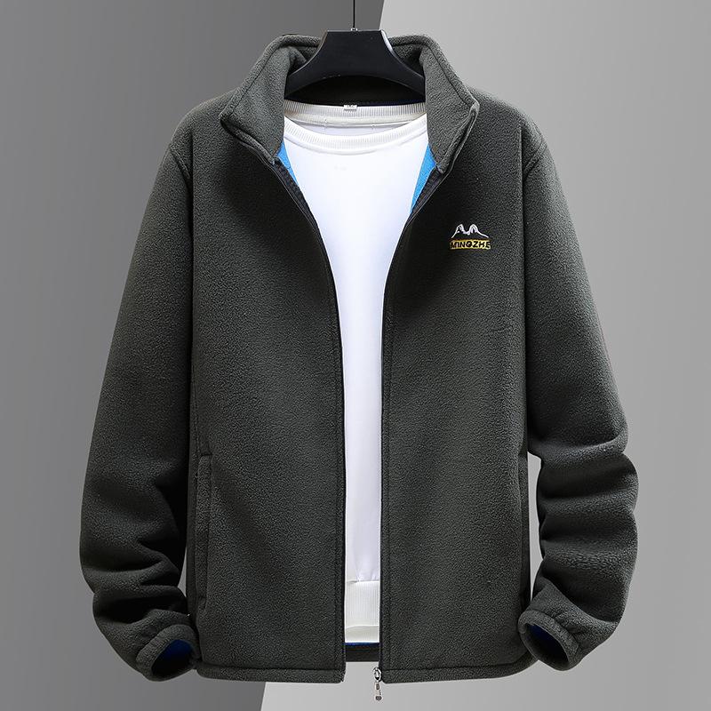 Mens Katahdin Fleece, Full-Zip  |  Fleece Clothing Alloy Gray