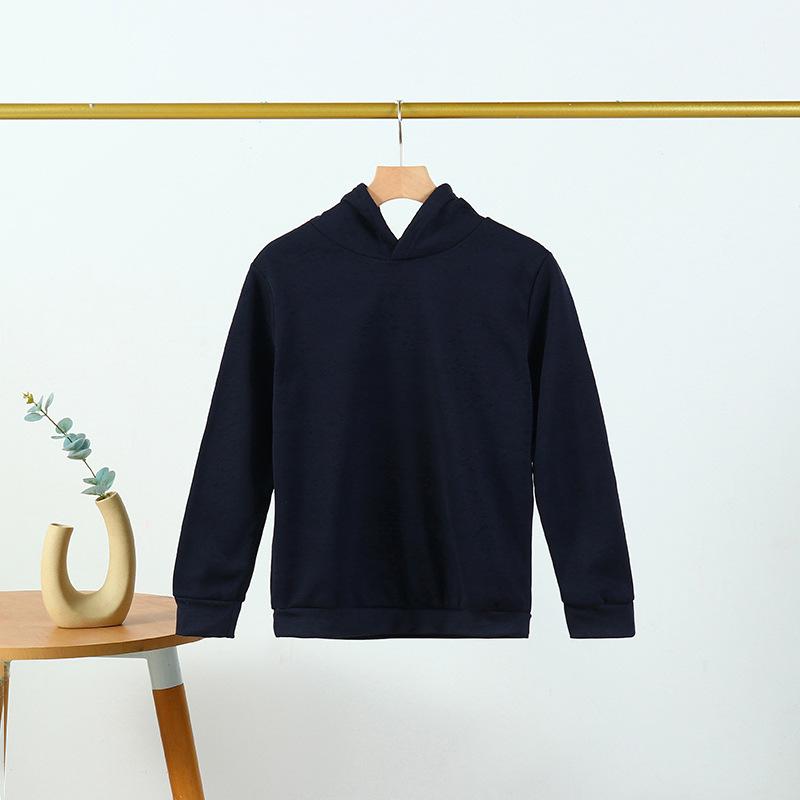 Mens Lakewashed Double-Knit Pullover, Shawl Collar  |  Sweatshirts Clothing Classic Navy