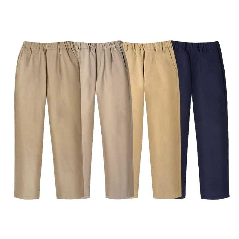 Mens Lakewashed® Stretch Khakis, Comfort Waist, Standard Fit, Straight Leg  |  Pants Clothing Heritage Khaki