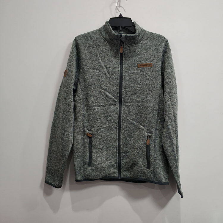 Mens Mountain Classic Fleece Jacket  |  Fleece Clothing Charcoal Heather