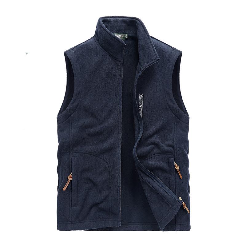 Mens Mountain Classic Fleece Vest  |  Vests Mens Charcoal Heather