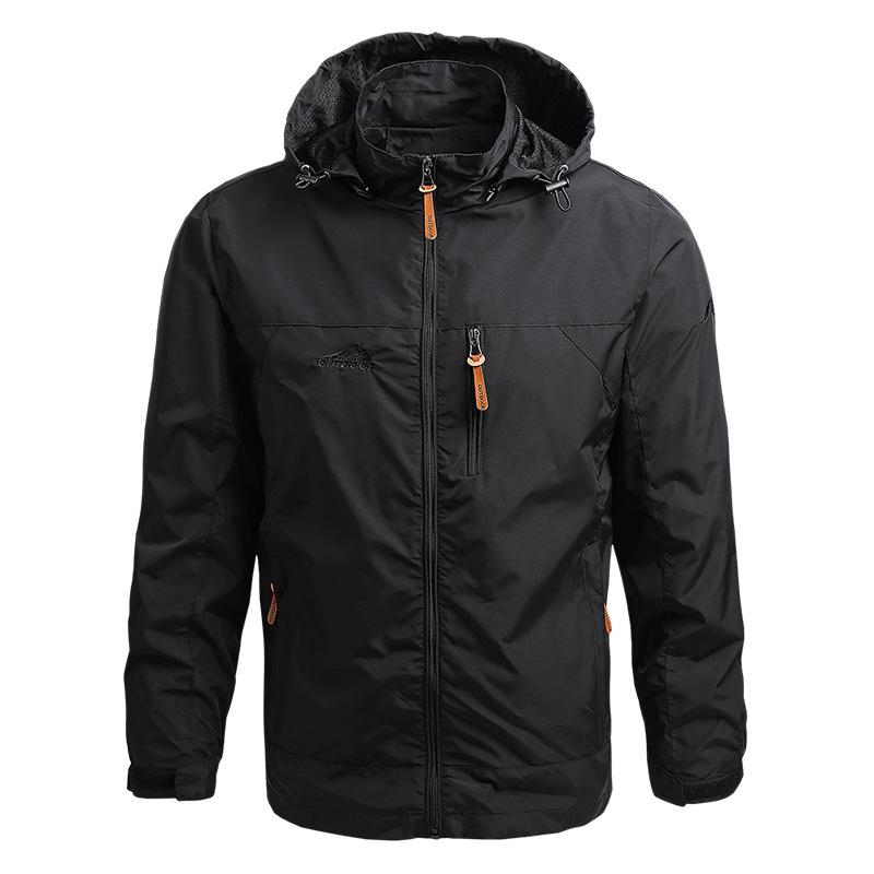 Mens Performance Fleece-Lined Windbreaker Jacket  |  Casual Jackets Casual Jackets Casual Jackets