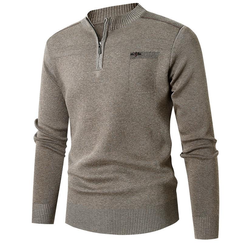 Mens Rangeley Merino Sweater, Quarter-Zip  |  Sweaters Clothing Deep Port