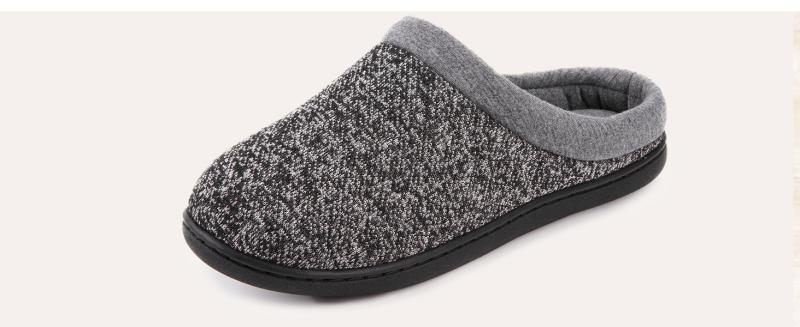 Mens Sweater Fleece Scuffs  |  Slippers Mens Bright Navy