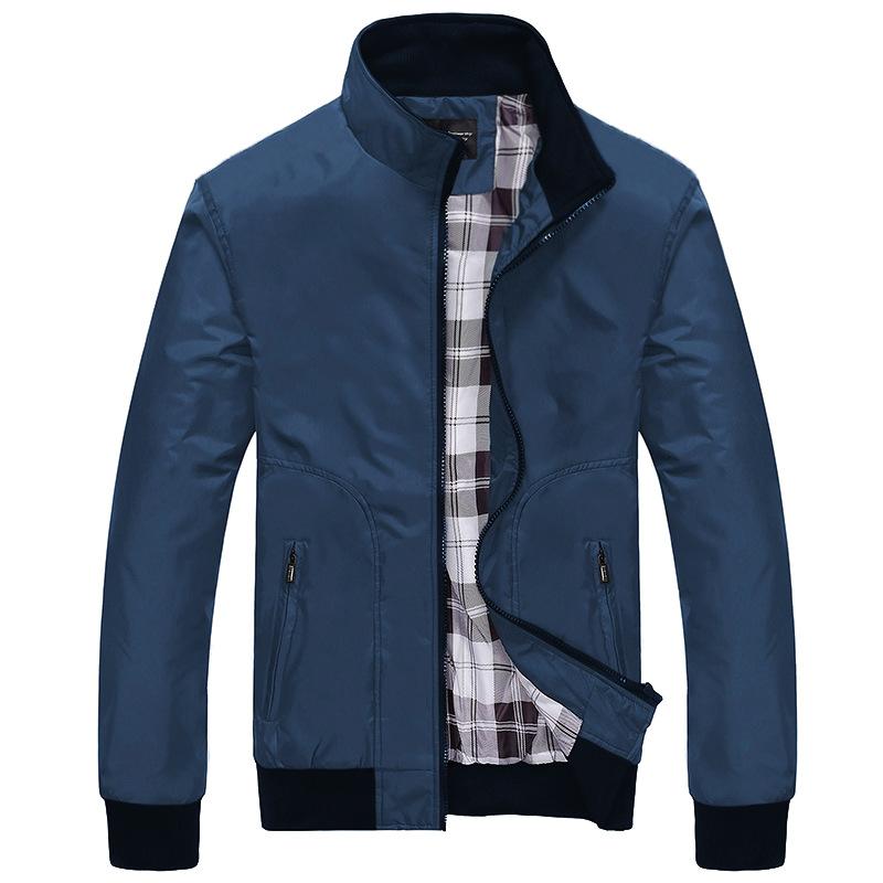 Mens Warm-Up Jacket, Flannel-Lined  |  Insulated Jackets Insulated Jackets Carbon Navy