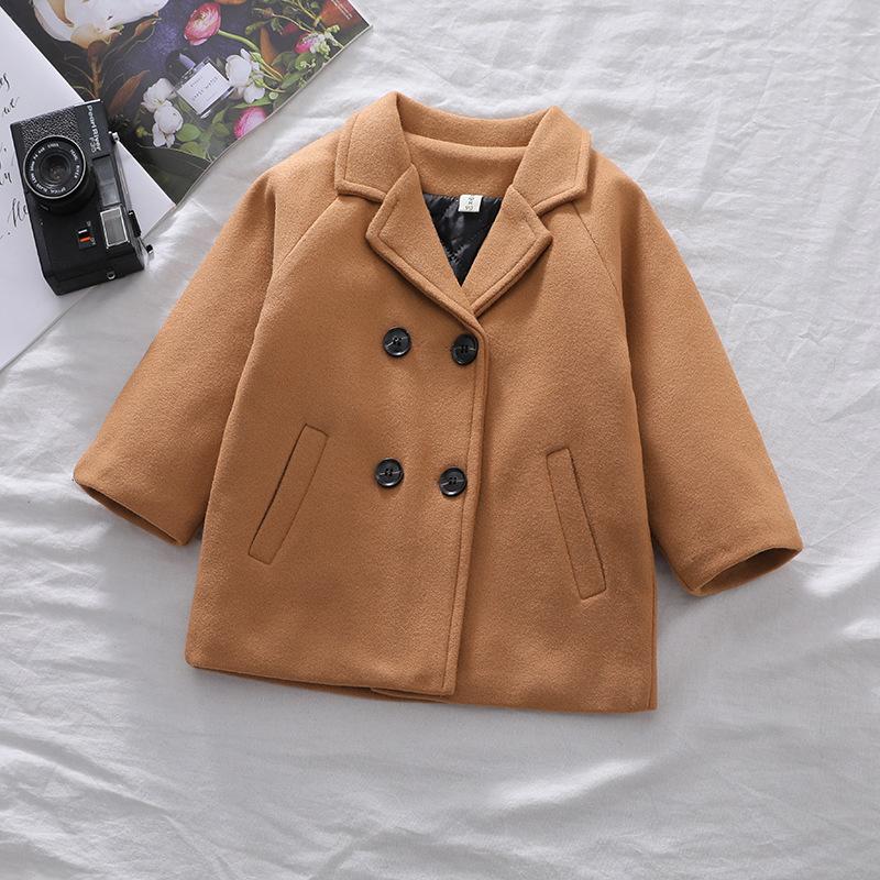 Womens Classic Lambswool Peacoat  |  Casual Jackets Casual Jackets Camel