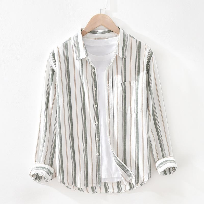 Womens Cloud Gauze Shirt, Long-Sleeve  |  Shirts & Tops Clothing Chamois Stripe