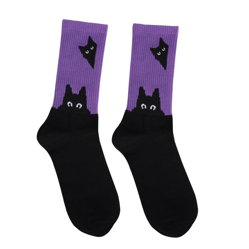 Womens Darn Tough Bear Town Micro Crew Hiking Sock  |  Socks Shoes Purple