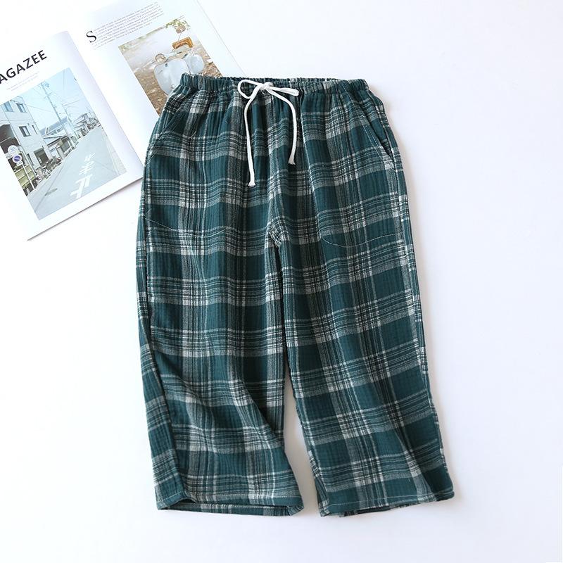 Womens Flannel Sleep Pants, Plaid Fleece-Lined  |  Sleepwear Clothing Deep Teal Green Plaid