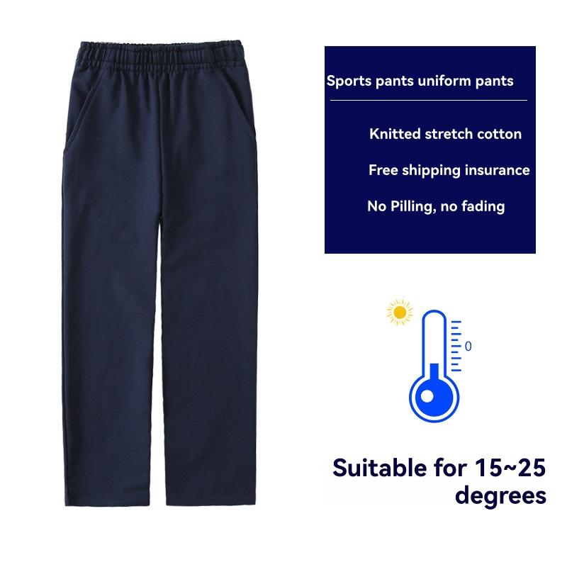 Womens Perfect Fit Pants, Straight-Leg  |  Pants Clothing Classic Navy