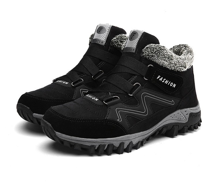 Womens Snow Sneaker 5 Boots, Hook-And-Loop  |  Boots Boots Black