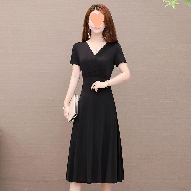 Womens Summer Knit Dress  |  Dresses & Skirts Clothing Black