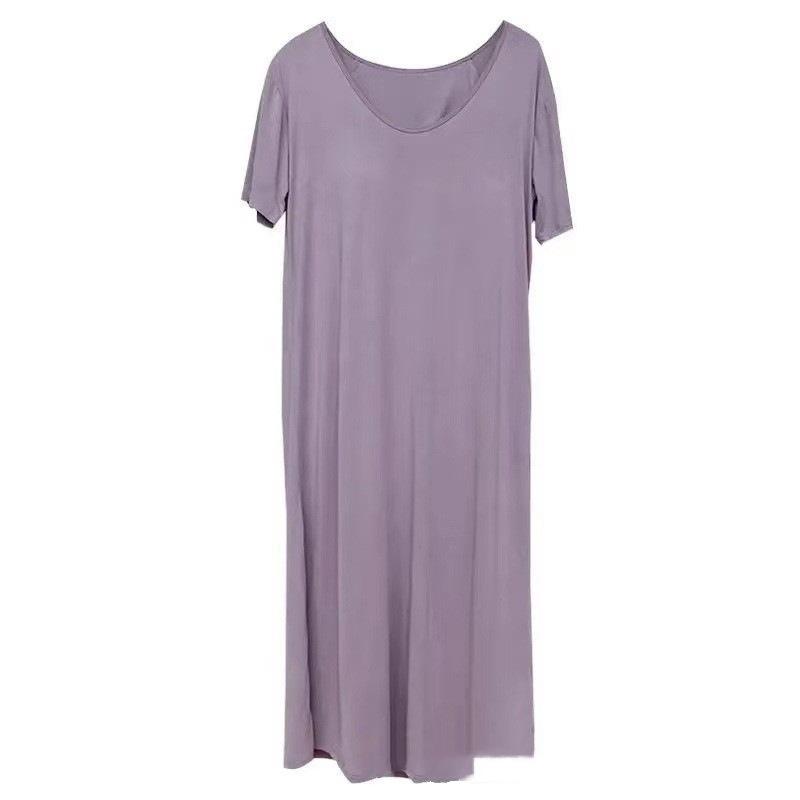 Womens Supima Nightgown, Short-Sleeve  |  Sleepwear Clothing Lake