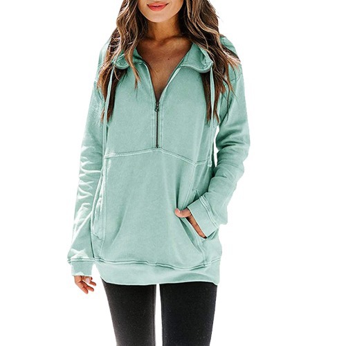 Womens Sweater Fleece Half-Zip Pullover  |  Fleece Clothing Fleece