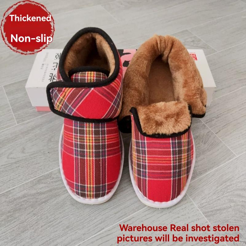 Womens Wicked Good Moccasins, Plaid  |  Slippers Shoes Gray Stewart