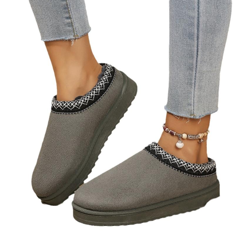 Womens Wool Slipper Clog  |  Slippers Shoes Shale Gray