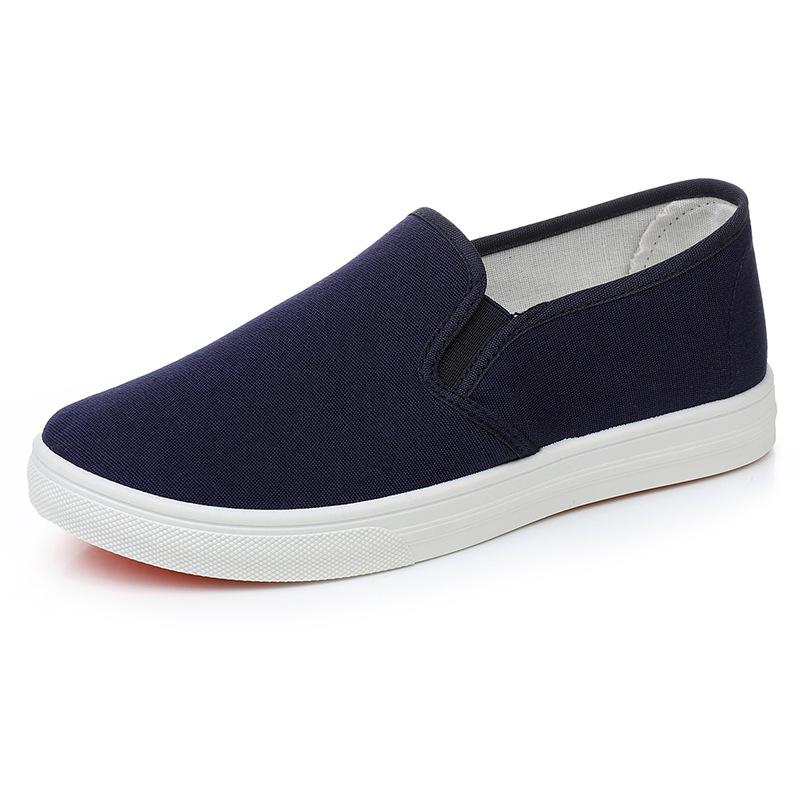 Womens Eco Bay Canvas Sneakers, Slip-On  |  Sneakers & Shoes Shoes Classic Navy