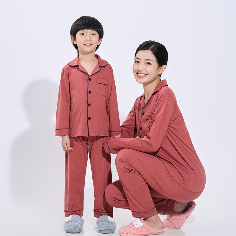 Womens Super-Soft Shrink-Free Pajama Set, Button-Front  |  Sleepwear Clothing Dark Plum Rose